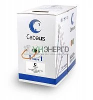 Кабель витая пара F/UTP кат.5E 4х2х24AWG solid LSZH нг(А)-HF FTP-4P-Cat.5e-SOLID-LSZH оранж. (уп.305м) Cabeus 7199c Кабель витая пара F/UTP кат.5E 4х2х24AWG solid LSZH нг(А)-HF FTP-4P-Cat.5e-SOLID-LSZH оранж. (уп.305м) Cabeus 7199c