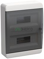 Корпус ЩРН-П-24 TEKFOR IP41 черн. прозр. дверь пластик. IEK TF5-KP12-N-24-41-K01-K03 Корпус ЩРН-П-24 TEKFOR IP41 черн. прозр. дверь пластик. IEK TF5-KP12-N-24-41-K01-K03