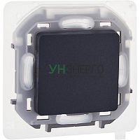 Переключатель 1-кл. Inspiria 10А IP44 250В 10AX механизм антрацит IEK 673673 Переключатель 1-кл. Inspiria 10А IP44 250В 10AX механизм антрацит IEK 673673