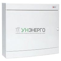 Щит распределительный навесной Unix 2х18мод. IP41 бел. дверь PROxima EKF ux-2x18-nw