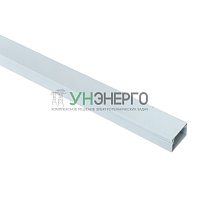 Кабель-канал 15х10 L2000 пластик бел. EKF kkm-15-10