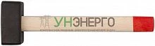Кувалда кованая 2кг деревянная ручка в сборе КУРС 45022