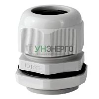 Ввод кабельный Dкаб. 3-6.5мм IP68 PG7 с контргайкой DKC 52500 Ввод кабельный Dкаб. 3-6.5мм IP68 PG7 с контргайкой DKC 52500