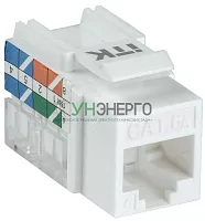 Модуль Keystone Jack кат.6A UTP 110 IDC 90 град. ITK CS1-1C6AU-11