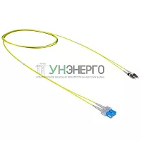 Шнур оптический коммутационный SC-UPC/FC-UPC Duplex 9/125 OS2 Tx-Rx LSZH 1м DKC RNPC9DCUFU1