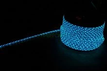 Дюралайт светодиодный Feron LED-F3W 3-х жильный , синий-белый 2.88Вт/м 72LED/м 50м 220V 26211
