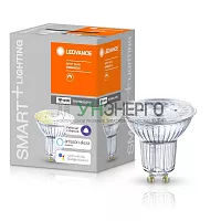 Лампа светодиодная SMART+ WiFi SPOT GU10 Dimmable 40 45град. 5Вт/2700К GU10 LEDVANCE 4058075485655