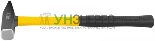 Молоток кованый 400г фибергласовая ручка FIT 44284 фото 3
