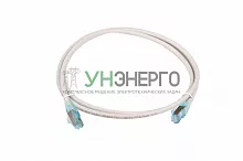 Патч-корд PC-LPM-STP-RJ45-RJ45-C6-1.5M-LSZH-GY F/UTP экранир. кат.6 LSZH 1.5м сер. Hyperline 42374