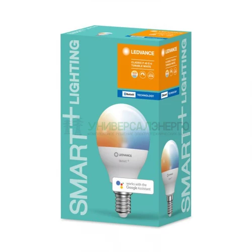 Лампа светодиодная SMART+ Mini bulb Tunable White 40 5Вт/2700-6500К E14 LEDVANCE 4058075485273 фото 2