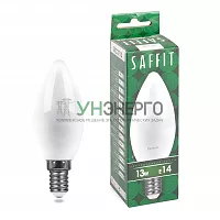 Лампа светодиодная SAFFIT SBC3713 Свеча E14 13W 4000K 55164