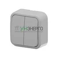 Выключатель 2-кл. ARIA IP20 сер. ARVIA 25 22 1000 202 Выключатель 2-кл. ARIA IP20 сер. ARVIA 25 22 1000 202