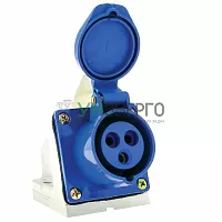 Розетка наружн. уст. 63А 220В 2P+РЕ IP67 (133) EKF ps-133-63-220 Розетка наружн. уст. 63А 220В 2P+РЕ IP67 (133) EKF ps-133-63-220