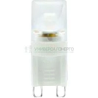 Лампа светодиодная, 1LED(2W) 230V G9 6400K, LB-492 25244