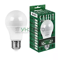 Лампа светодиодная SAFFIT SBA6010 Шар E27 10W 6400K 55006