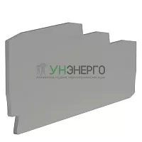 Крышка для трехуровневой клеммы на 2.5кв.мм DKC ZEFT251GR