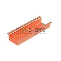 DIN-рейка 35х15мм L2000 OMEGA 3А с насечкой медь DKC 02145RCU
