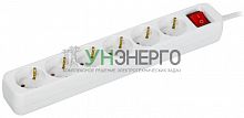 Удлинитель 6х5м 16А У06К ПВС 3х1.5 бел. UMA IEK UM-YP10-16-06-05-ZK-K01
