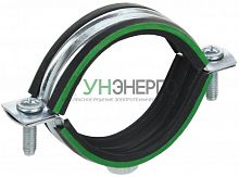 Скоба двухкомпонентная с резин. уплотн. d60-65мм метал. ELASTA IEK ET-MP40D-SK-059-02-040
