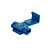 Зажим прокалывающий ответвительный ЗПО-2 - 2.5 мм2, синий, LD502-15 (упаковка 100 шт) 39349