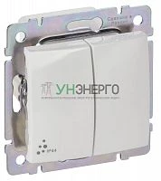 Механизм переключателя проходного 2-кл. СП Valena 10А IP44 250В бел. Leg 770098 Механизм переключателя проходного 2-кл. СП Valena 10А IP44 250В бел. Leg 770098