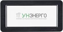Рамка двойная для розетки LAVIN черн. ARVIA 21 25 4000 027