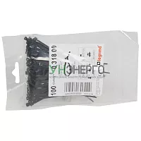 Хомут кабельный Colring 2.4х95 черн. (уп.100шт) Leg 031800