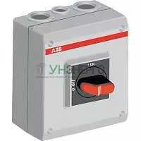 Рубильник 3п OTP32B3M до 32А в боксе ABB 1SCA022389R8400