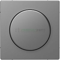 Накладка центральная Merten D-Life с поворот. рукояткой для диммера SD нерж. сталь SchE MTN5250-6036 Накладка центральная Merten D-Life с поворот. рукояткой для диммера SD нерж. сталь SchE MTN5250-6036
