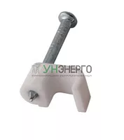 Крепеж кабеля плоский 4ммх2мм (уп.50шт) Rexant 07-4204