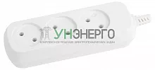 Колодка удлинителя 3-м без заземл. KX-3 Эра Б0028331