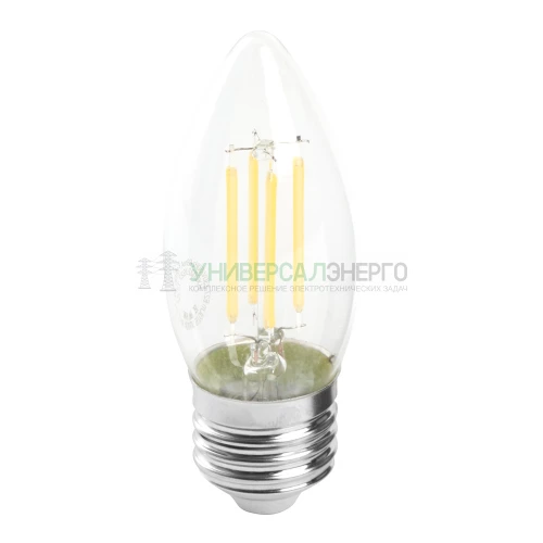 Лампа светодиодная Feron LB-66 Свеча E27 7W 6400K 38272 фото 4