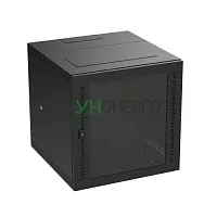 Шкаф телекоммуникационный навесной 9U (500х600х650) дверь стекло RAL9005 DKC R5STI0965GSB Шкаф телекоммуникационный навесной 9U (500х600х650) дверь стекло RAL9005 DKC R5STI0965GSB