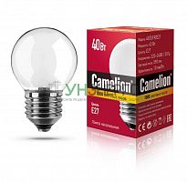 Лампа накаливания MIC D FR 40Вт E27 Camelion 9869 Лампа накаливания MIC D FR 40Вт E27 Camelion 9869