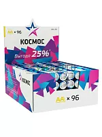 Элемент питания алкалиновый AA/LR6 (уп.96шт) КОСМОС KOCLR6_96BOX