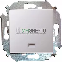 Выключатель 1-кл. СП Simon 15 16А IP20 с подсветкой винтов. зажим механизм бел. Simon 1591104-030