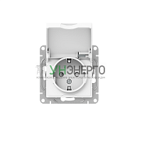 Розетка СП Эпика 16А IP44 с заземл. защ. шторки с крышкой механизм бел. EKF UP1-SOW-111-44 Розетка СП Эпика 16А IP44 с заземл. защ. шторки с крышкой механизм бел. EKF UP1-SOW-111-44