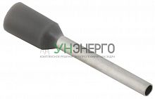 Наконечник НШВИ 0.75-12 сер. (уп.100шт) IEK UGN11-C75-012-100 Наконечник НШВИ 0.75-12 сер. (уп.100шт) IEK UGN11-C75-012-100