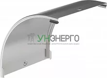Крышка угла плавного 90град тип В20 ESCA 200мм IEK CPV41D-0-90-200-08