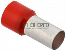 Наконечник НШВИ 95-25 темн. красн. (уп.15шт) IEK UGN11-095-025-015 Наконечник НШВИ 95-25 темн. красн. (уп.15шт) IEK UGN11-095-025-015