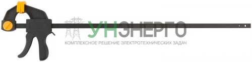 Струбцина нейлоновая пистолетная 600х770х70мм FIT 59274