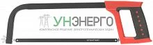 Ножовка по металлу 300мм пластик. прорезиненная ручка КУРС 40057 Ножовка по металлу 300мм пластик. прорезиненная ручка КУРС 40057