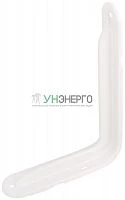 Уголок-кронштейн усиленный 140х200мм (1.0мм) бел. FIT 65961