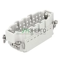 Вилка OptiLink HDC-HE-16-16-MQ-(0.14-2.5) 500В КЭАЗ 352262 Вилка OptiLink HDC-HE-16-16-MQ-(0.14-2.5) 500В КЭАЗ 352262