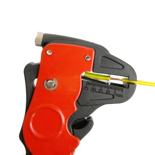 Автоматический многофункциональный инструмент для зачистки кабеля (стриппер),0,25-6мм2, WSC-002 49611 фото 5