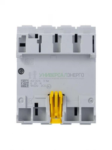 Выключатель дифференциального тока (УЗО) 4п 25А 30мА тип AC FH204 ABB 2CSF204004R1250 фото 4