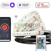 Лента светодиодная Умная Connect RGBW 3м EKF slswf-3-rgbw Лента светодиодная Умная Connect RGBW 3м EKF slswf-3-rgbw