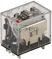 Реле РЭК 77-4(LY4) 10А 24В AC с индикацией IEK RRP10-4-10-024A-LED Реле РЭК 77-4(LY4) 10А 24В AC с индикацией IEK RRP10-4-10-024A-LED