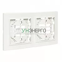 Рамка 2-м Минск вертикальная бел. Basic EKF ERM-G-312-10