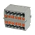 Зажим блочный (групп) для распред.тока нагрузки push-in на 12 точек, сеч 2,5 мм2, 450V, 24А, серый LD580 49745